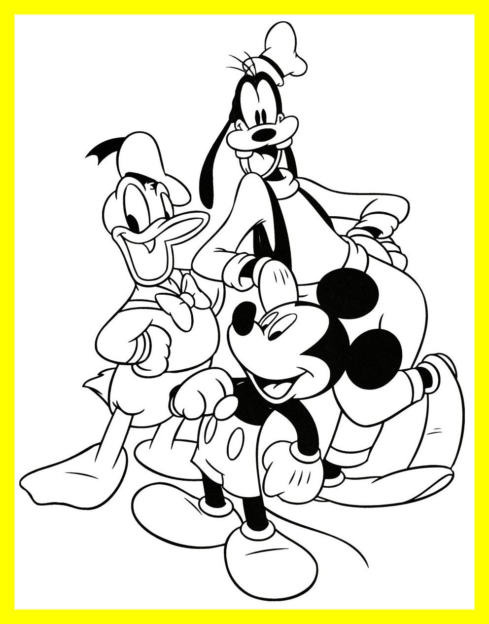 992x1264 Dope Mickey Coloring Pages