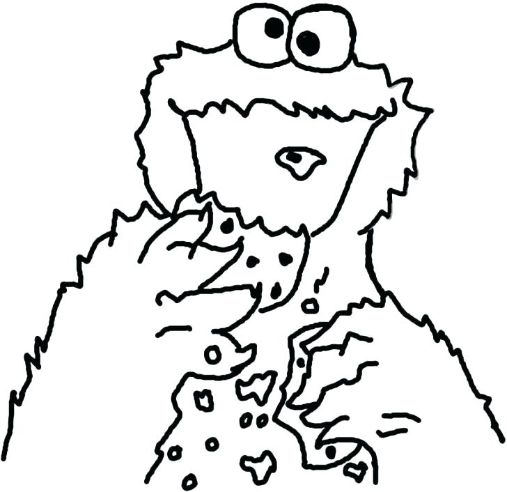 728x706 Coloring Cookie Monster Coloring Sheets Inspirational Pages Print