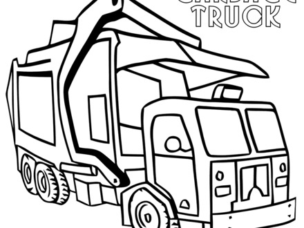 Garbage Coloring Page