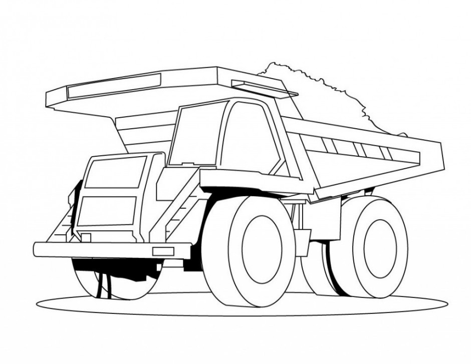 940x727 Garbage Truck Coloring Page Pages Pictures Imagixs Thingkid 239565