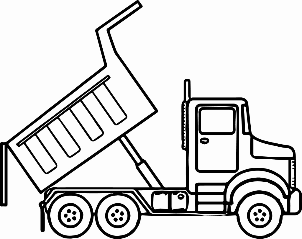 1024x810 Best Of Astounding Dump Truck Coloring Pages To Print With Garbage