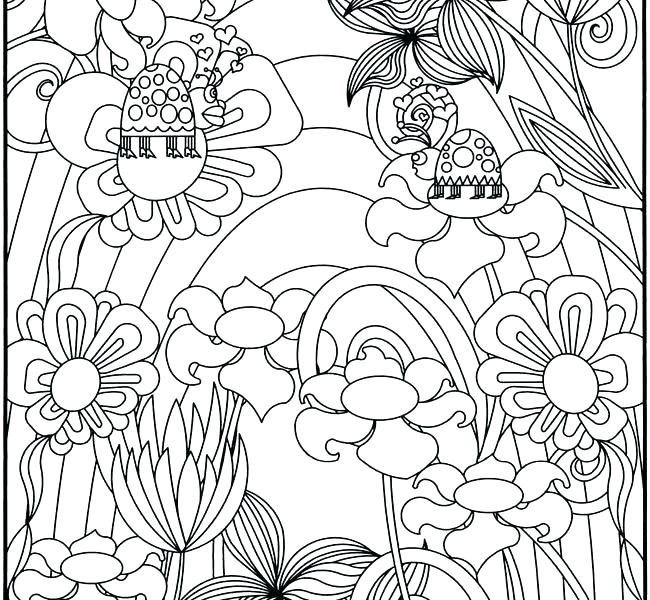650x600 Flower Garden Coloring Page Garden Coloring Page Flower Garden