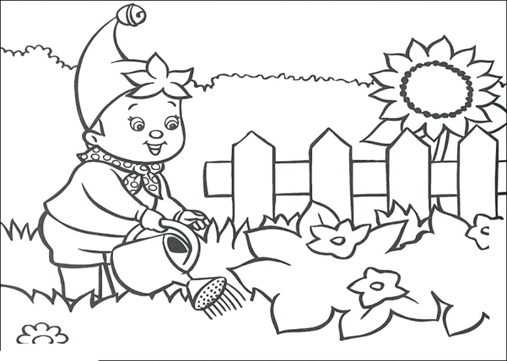 1000x713 In The Night Garden Colouring Pages Gardening Colouring Pages