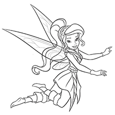 230x230 Top 25 Free Printable Beautiful Fairy Coloring Pages Online