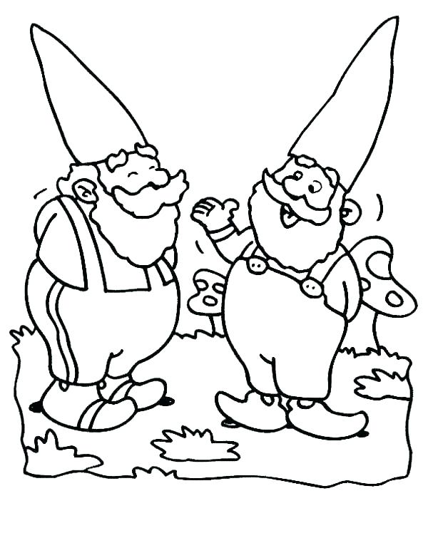 600x748 Best Gnomes Images On Gnomes Colouring The Gnome Coloring Pages