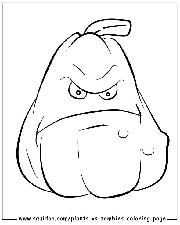 590x737 Free Coloring Pages Plants Vs Zombies Plants Vs Zombies Coloring