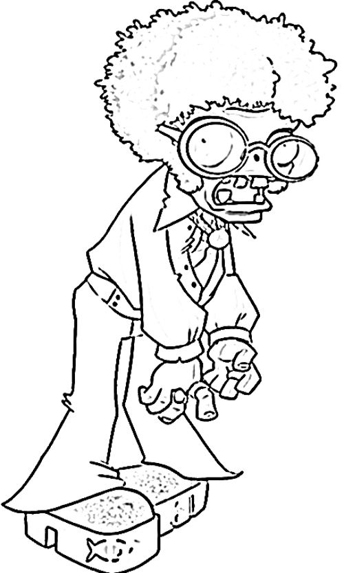 500x834 Plants Vs Zombie Coloring Page Pvz Garden Warfare