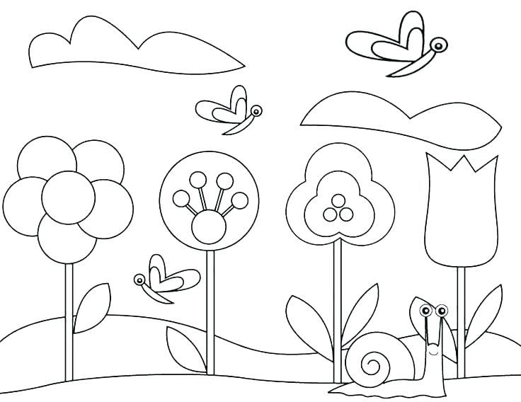 736x568 Gardening Coloring Pages Vegetable Garden Coloring Pages Gardening