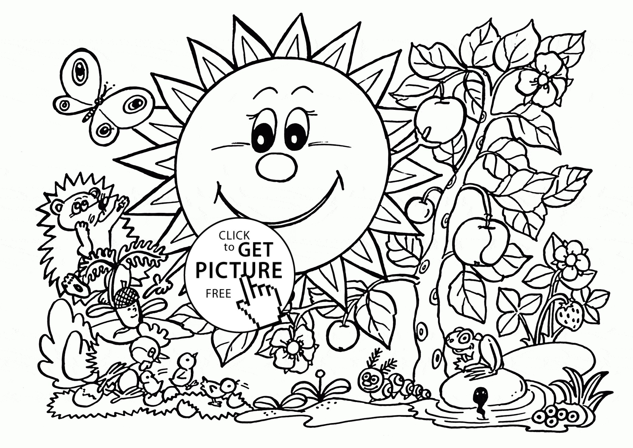 2080x1473 New Garden Coloring Pages Leversetdujourfo