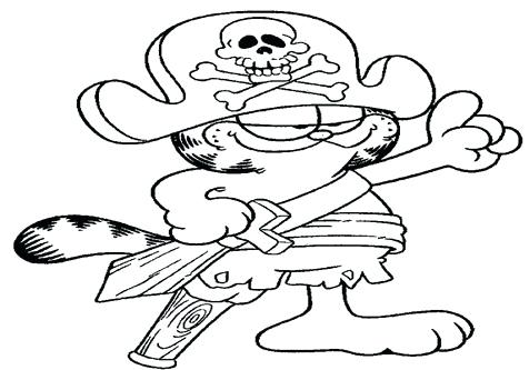476x333 Garfield Coloring Page Garfield Christmas Coloring Pages