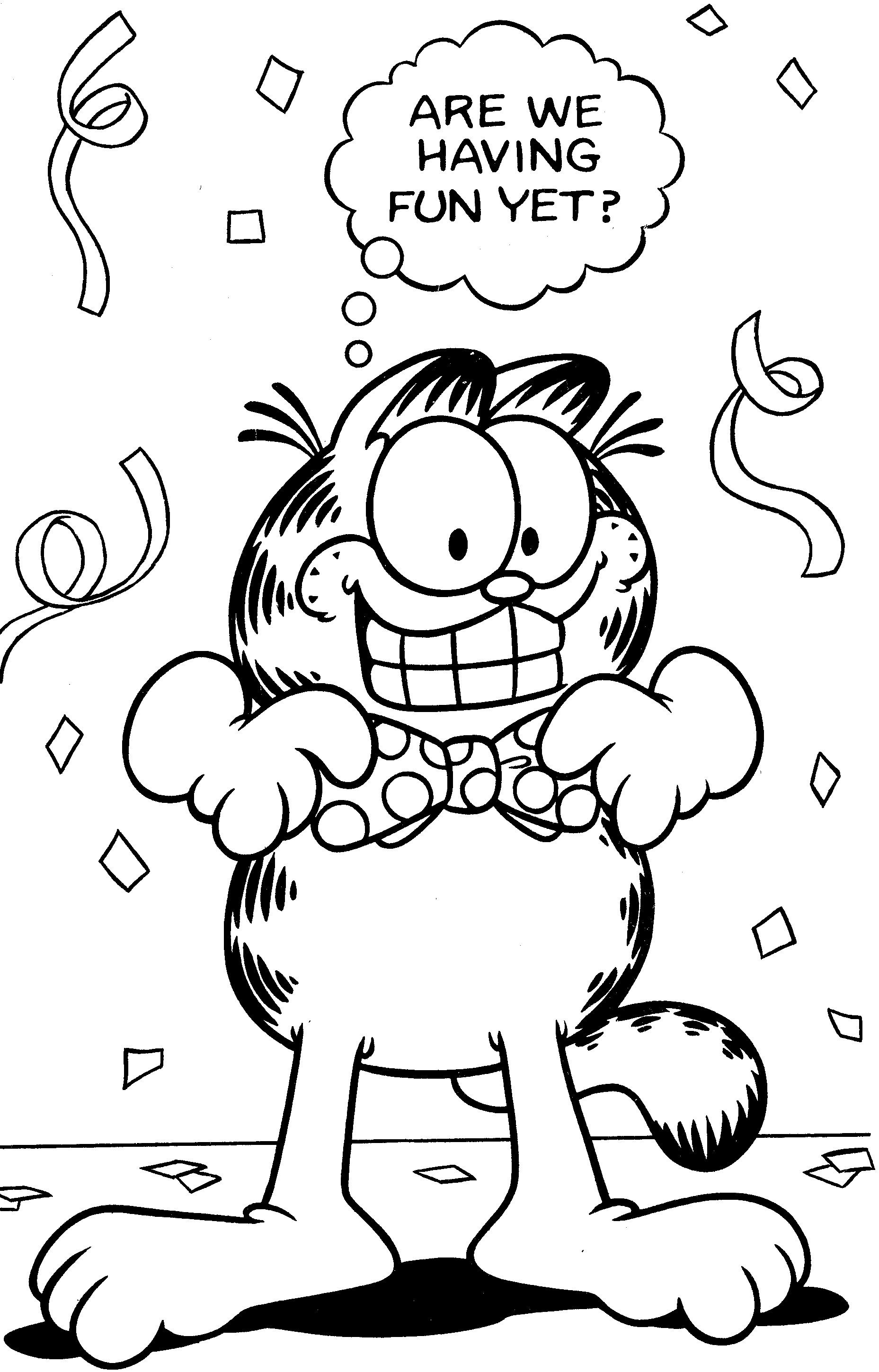 1857x2900 Coloring Games Garfield Beautiful Coloring Pages Garfield