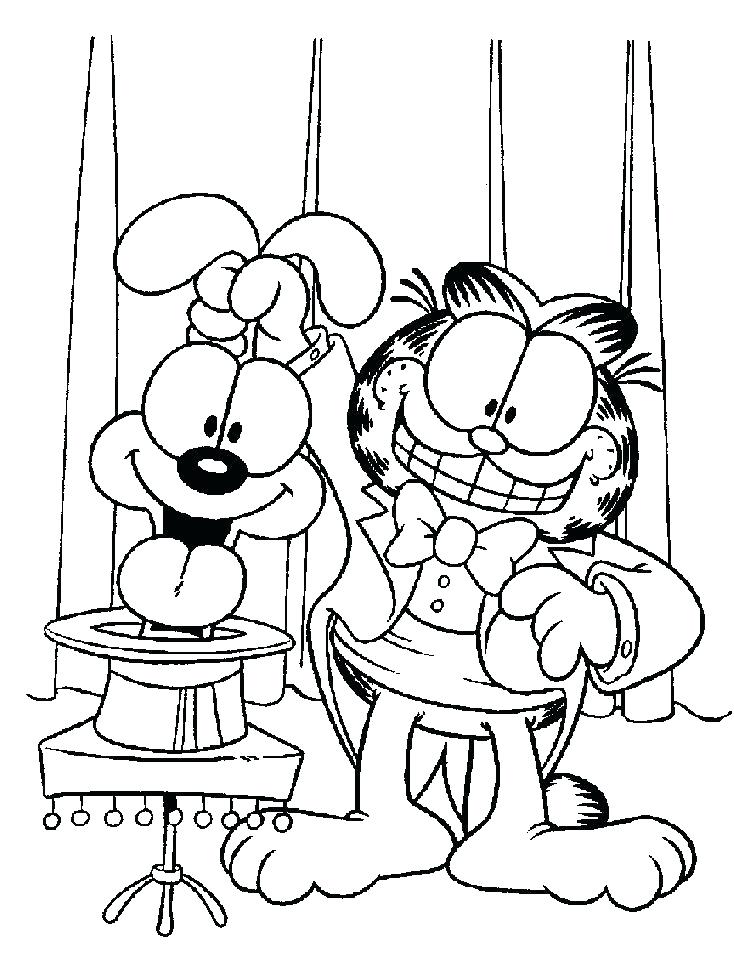 734x960 Garfield Coloring Pages Coloring Page Coloring Pages Coloring Page