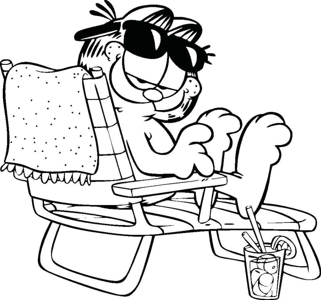 1023x957 Coloring Pages ~ Garfield Coloring Pages Good Image Christmas