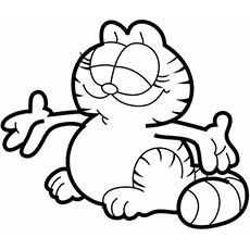 230x230 Top 10 Free Printable Garfield Coloring Pages Online