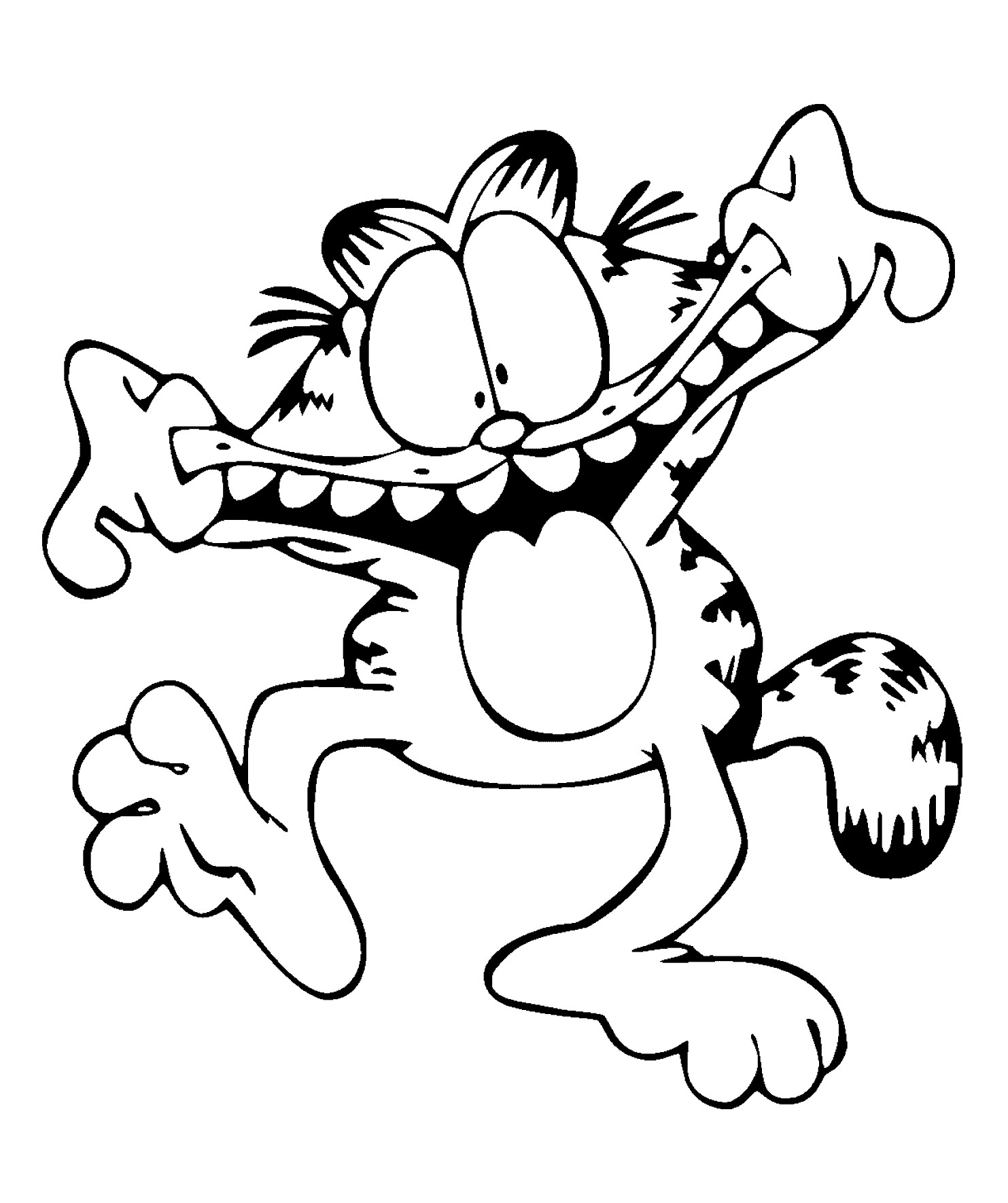 1483x1770 Coloring Games Garfield New Coloring Pages Garfield Cat Free