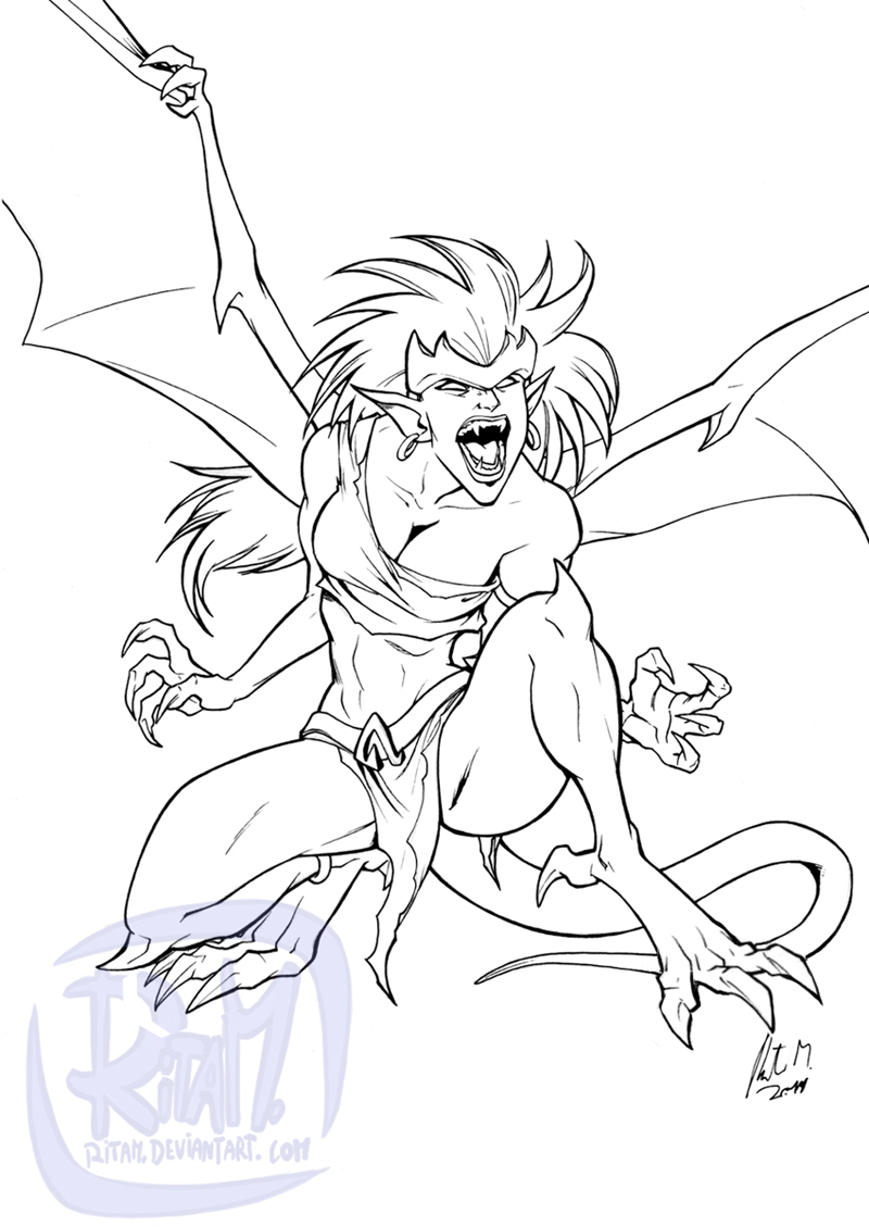 800x1129 Disney's Gargoyles