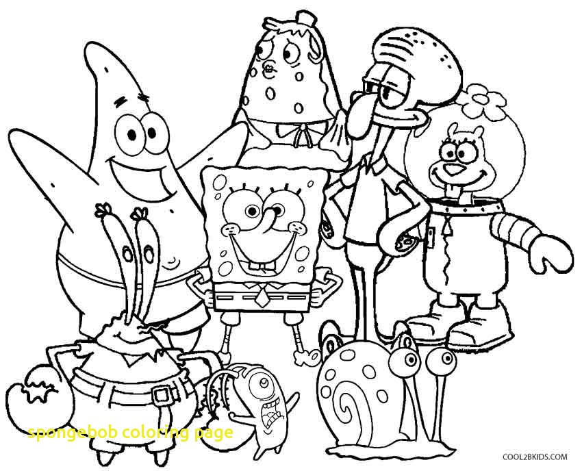 850x688 Spongebob Coloring Page With 21 Spongebob And Gary Coloring Pages