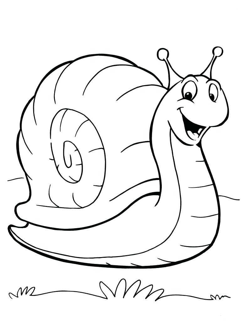791x1024 Coloring Page ~ Snail Coloring Page Print Gary The Sheet Snail