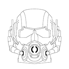 Gas Mask Coloring Pages