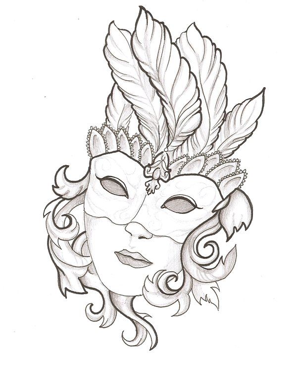 600x742 Mask Drawing Ideas Coloring In Amusing Draw Paint Printable
