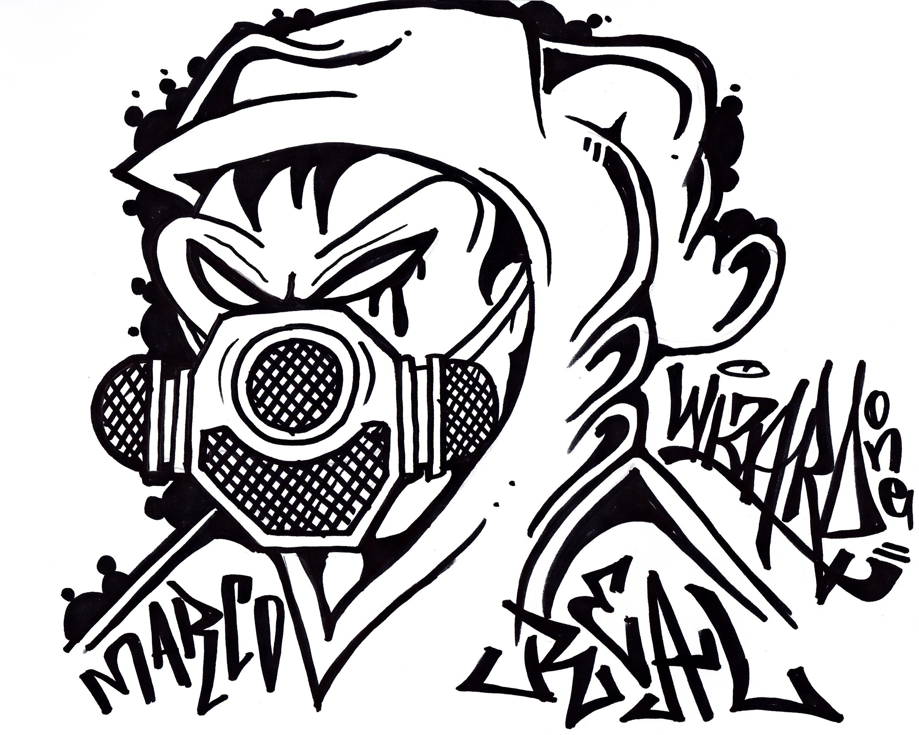 3055x2442 Outstanding Gas Mask Template Images