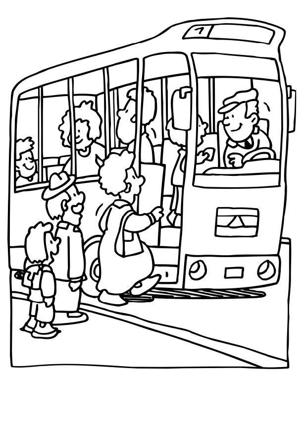 616x872 Bus Station Colouring Pages Artsy Bitsmusic Bus