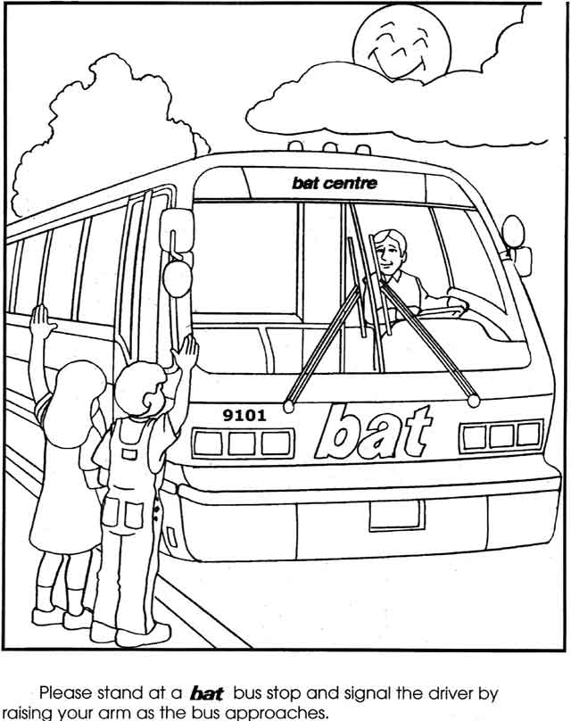 640x808 Bus Station Coloring Pages Download And Print For Free