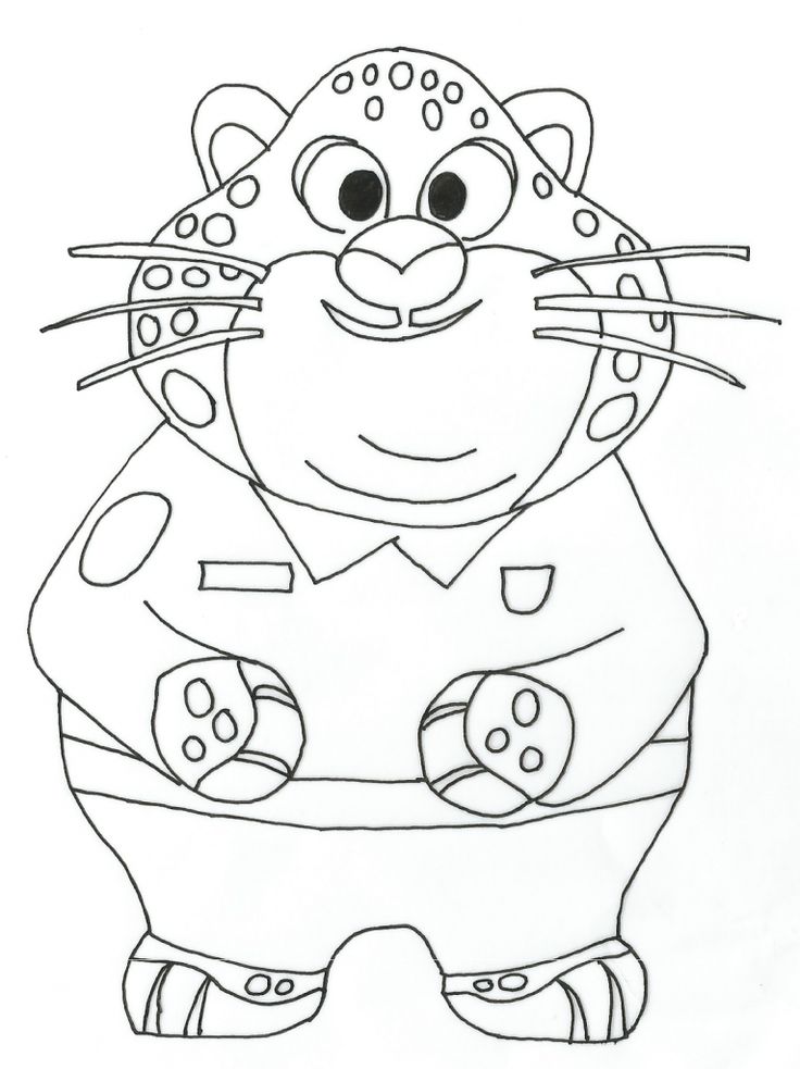 736x983 Mejores 28 De Coloring Pages (Zootopia) En