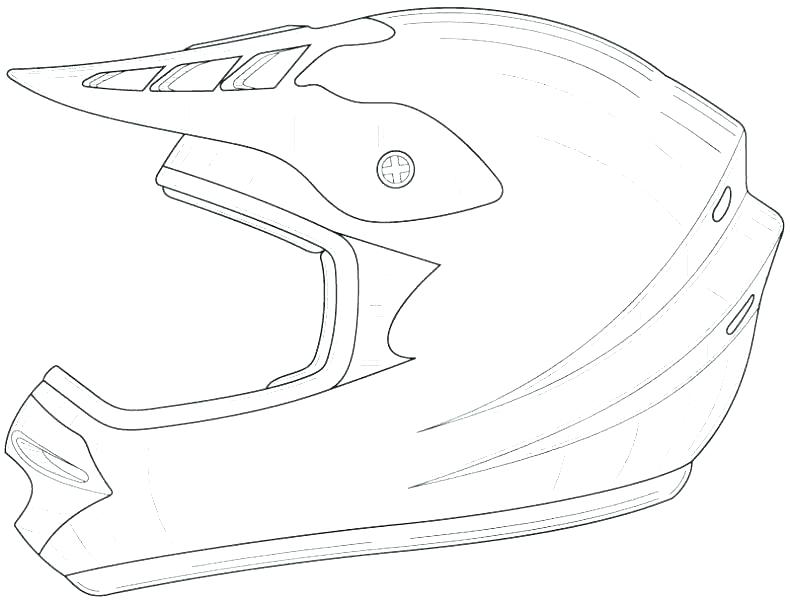 790x605 Dirt Bike Helmet Coloring Pages Bike Coloring Pages Dirt Bike
