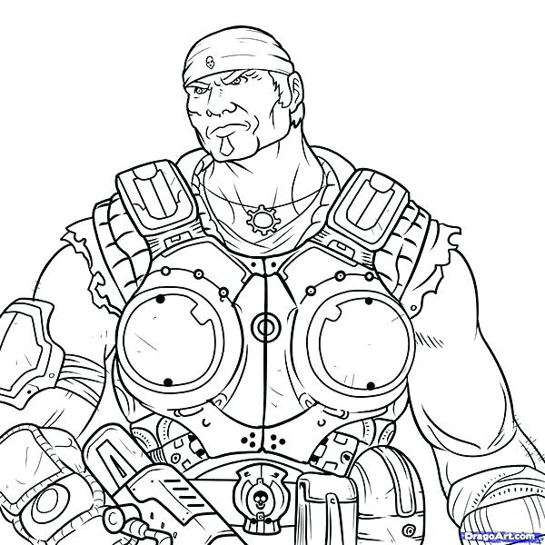 600x600 Gears Of War Coloring Pages Gears Of War Coloring Pages How
