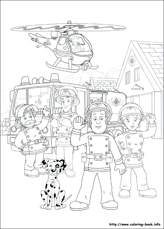 567x794 Fireman Sam Coloring Pages Firefighter Coloring Pages Printable