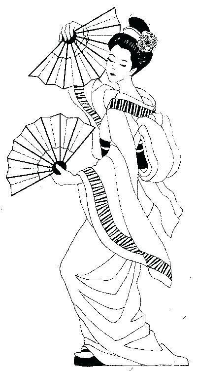 400x752 Geisha Coloring Pages Geisha Coloring Pages Geisha Playing Card