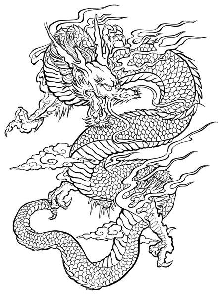 450x607 Adult Coloring Pages Dragons 4