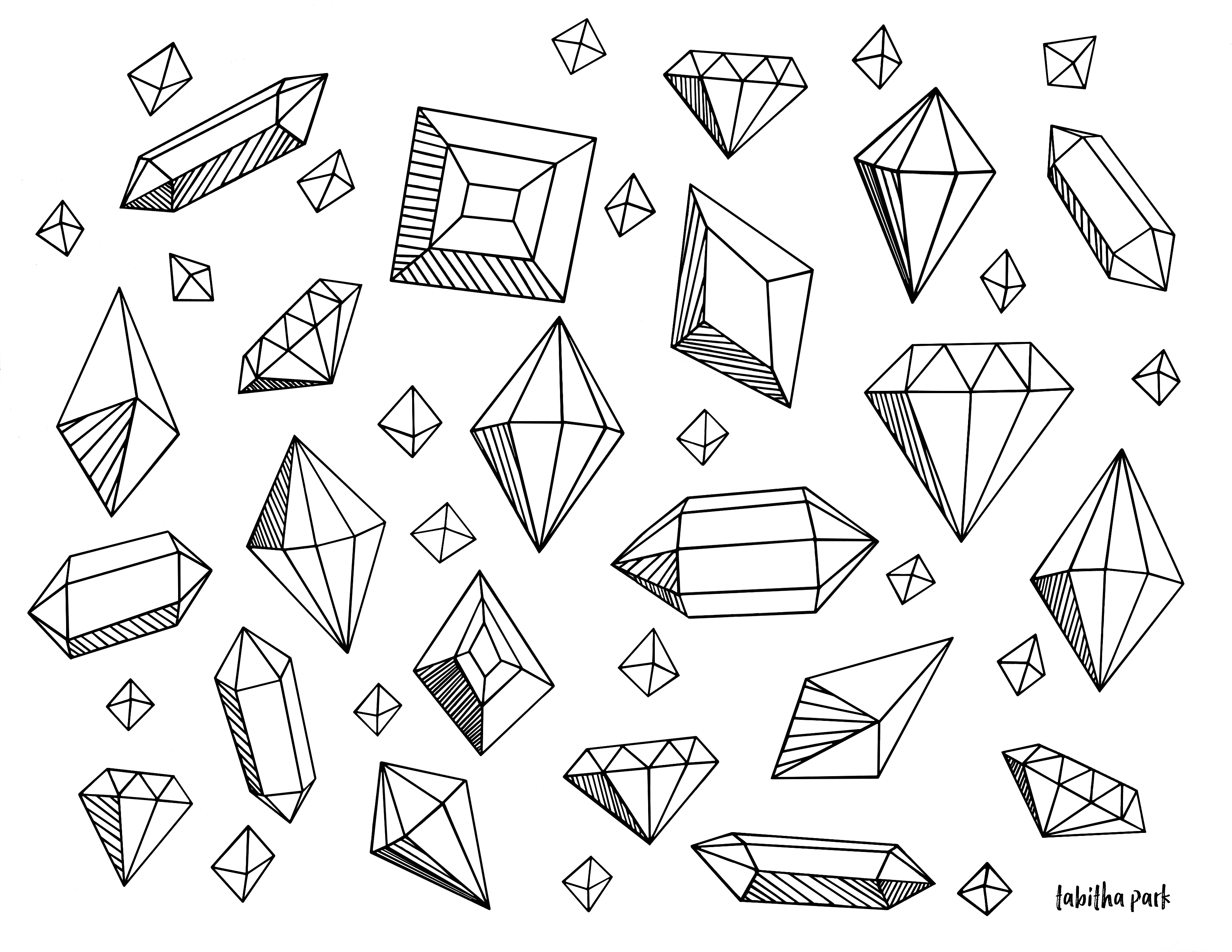 3300x2550 Gems Coloring Page Tab Amp Bren, Coloring Pages