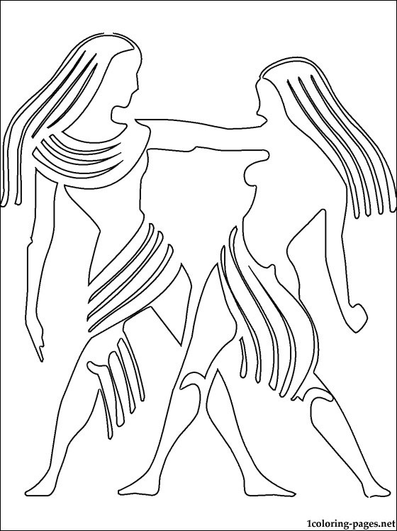 560x750 Gemini Coloring Page Coloring Pages