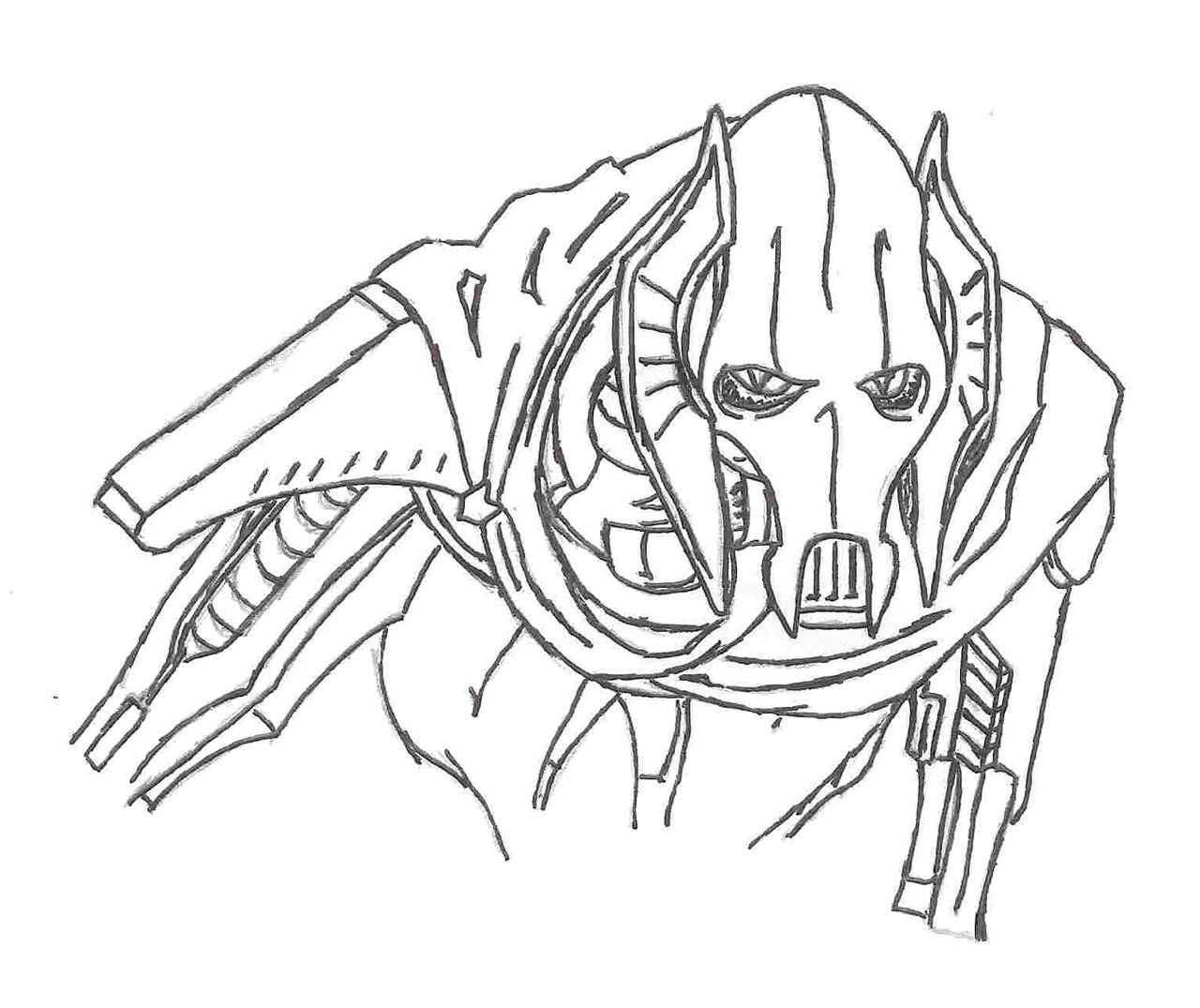 1280x1075 Coloring General Grievous Coloring Page Coloring Pages Lion King