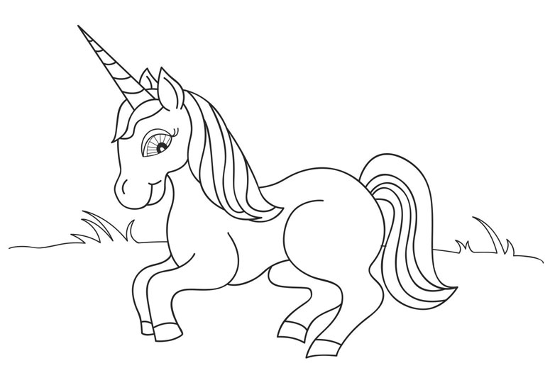 775x550 Unicorn Fairy Tales Coloring Pages Printable Art Sheets