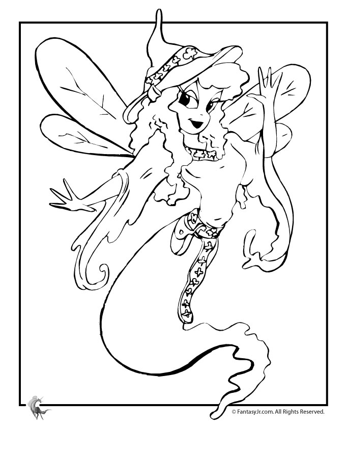 680x880 Genie Fairy Coloring Page Woo! Jr. Kids Activities