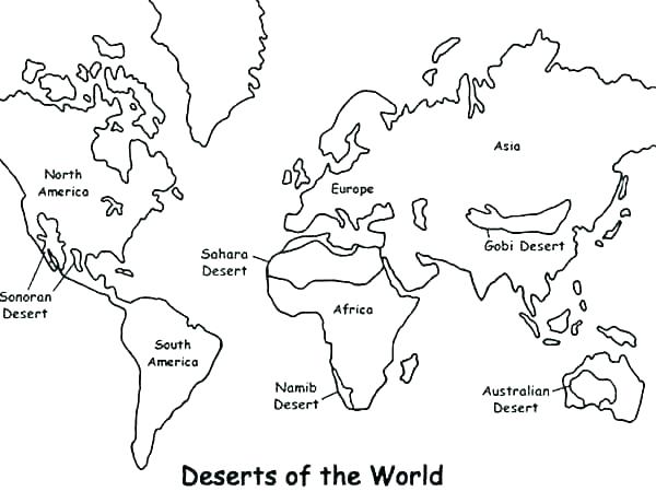 Geography Coloring Pages