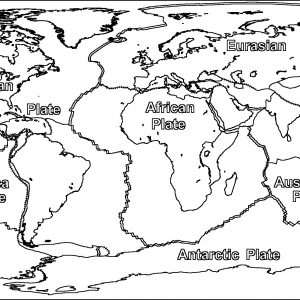 300x300 Black And White World Map To Color New Geology Coloring Pages 6576