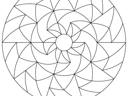 440x330 Geometric Coloring Pages Free Geometric Coloring Pages