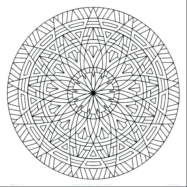 618x618 Geometric Shapes Coloring Pages Geometry Coloring Worksheets