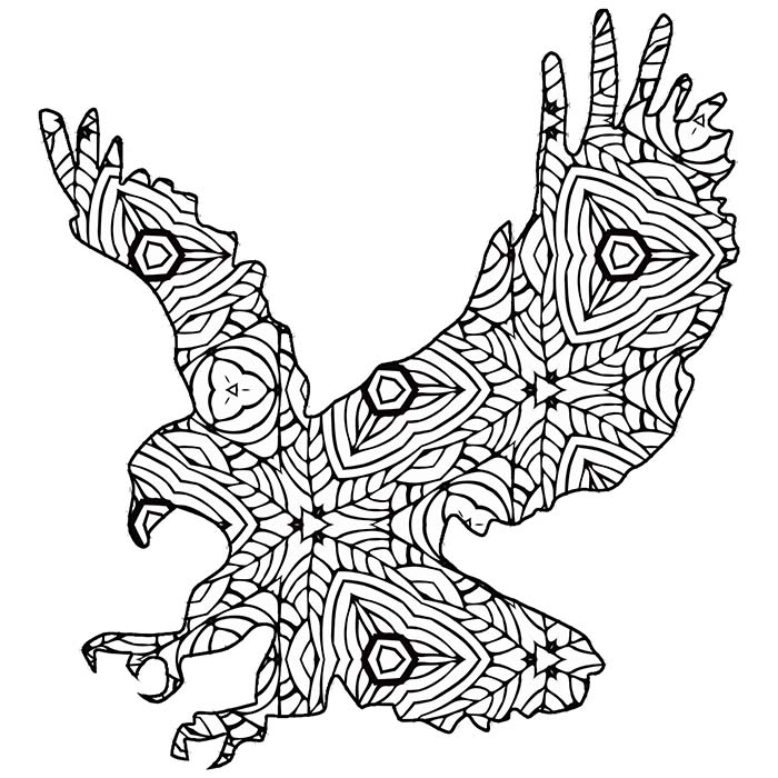 700x700 Geometric Elephant Coloring Pages ~ Best Ideas For Printable