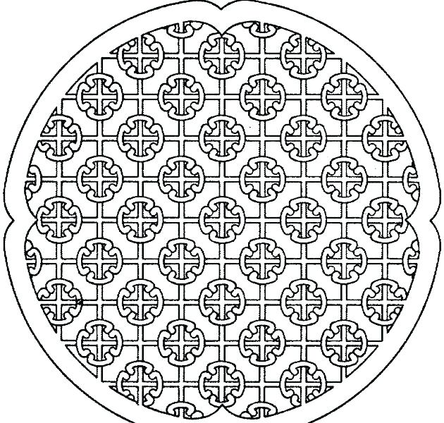 630x600 Geometric Designs Coloring Pages Geometrical Design Coloring Book