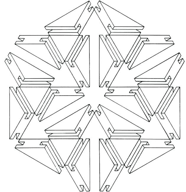 630x651 Geometric Shapes Coloring Pages Geometric Shapes Coloring Page
