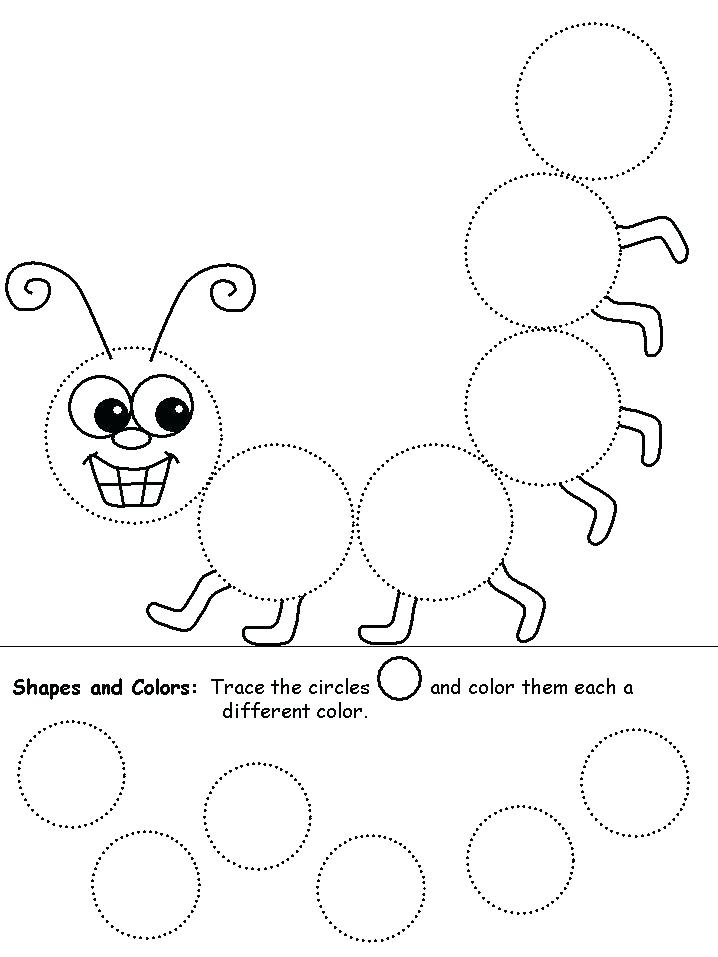 718x957 Circles Coloring Pages Circle Shape Coloring Page Geometric Shapes