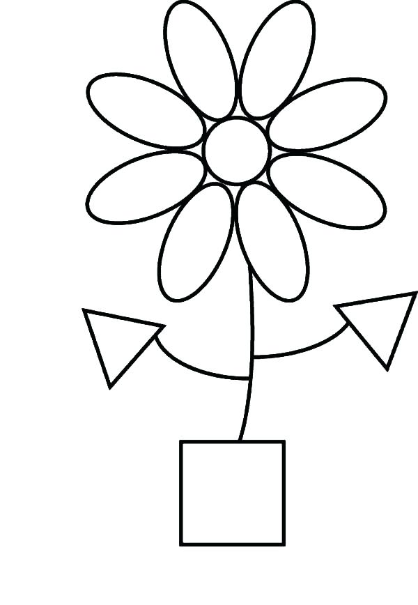 600x868 Shapes Coloring Page Posts Geometric Shapes Coloring Pages