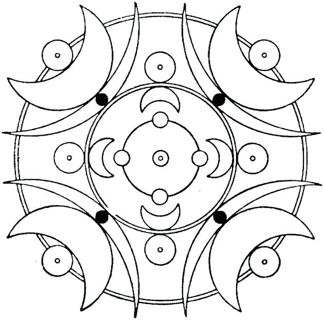 630x622 Free Printable Geometric Shapes Coloring Pages Geometric Shapes