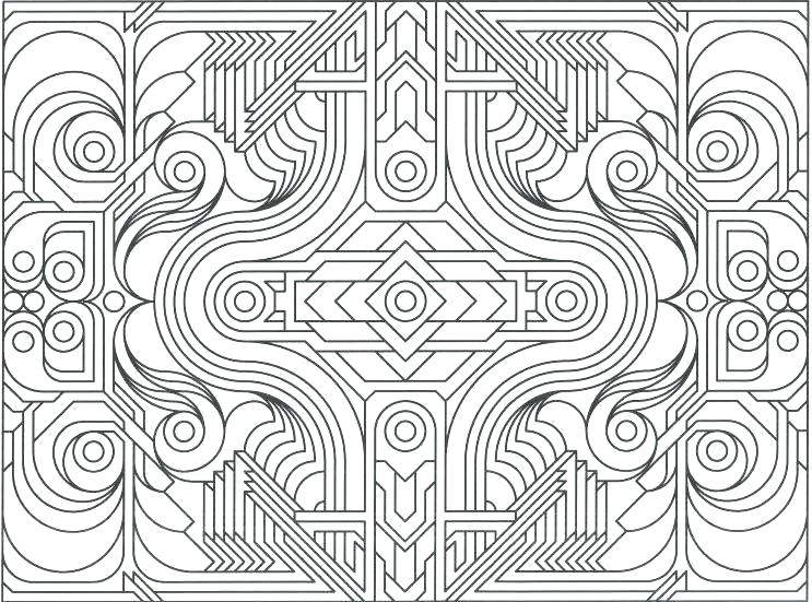 743x551 Geometric Coloring Pages Pattern Coloring Books Geometric Design