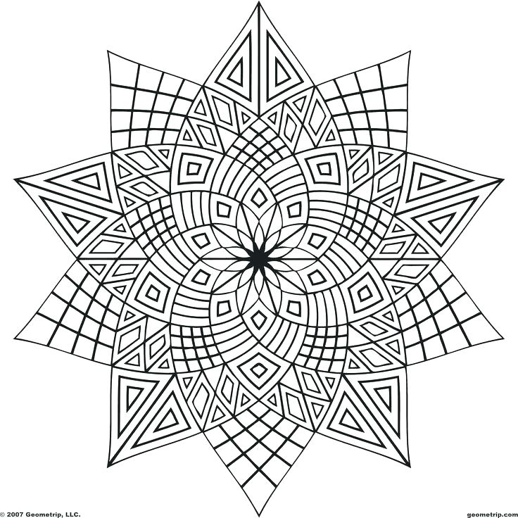 736x736 Coloring Geometric Shapes Coloring Pages Geometric Love Geometric